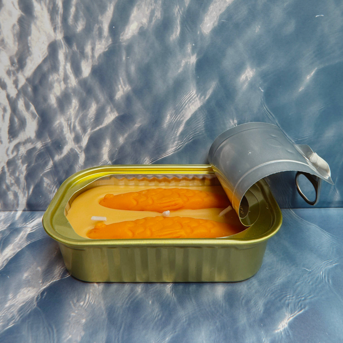 Tinned Fish Candle - Sandalwood Woodsy Scent