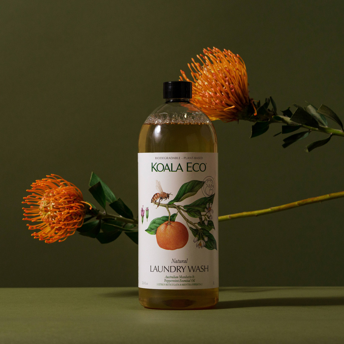 Natural Laundry Wash - Mandarin & Peppermint