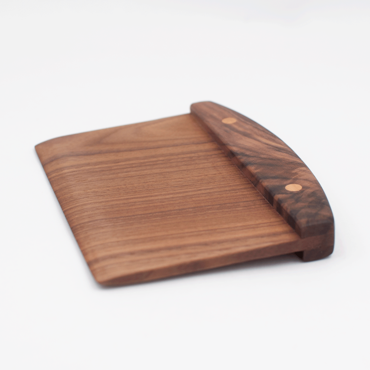Walnut Wood Bench Scraper - Wooden Kitchen Tool