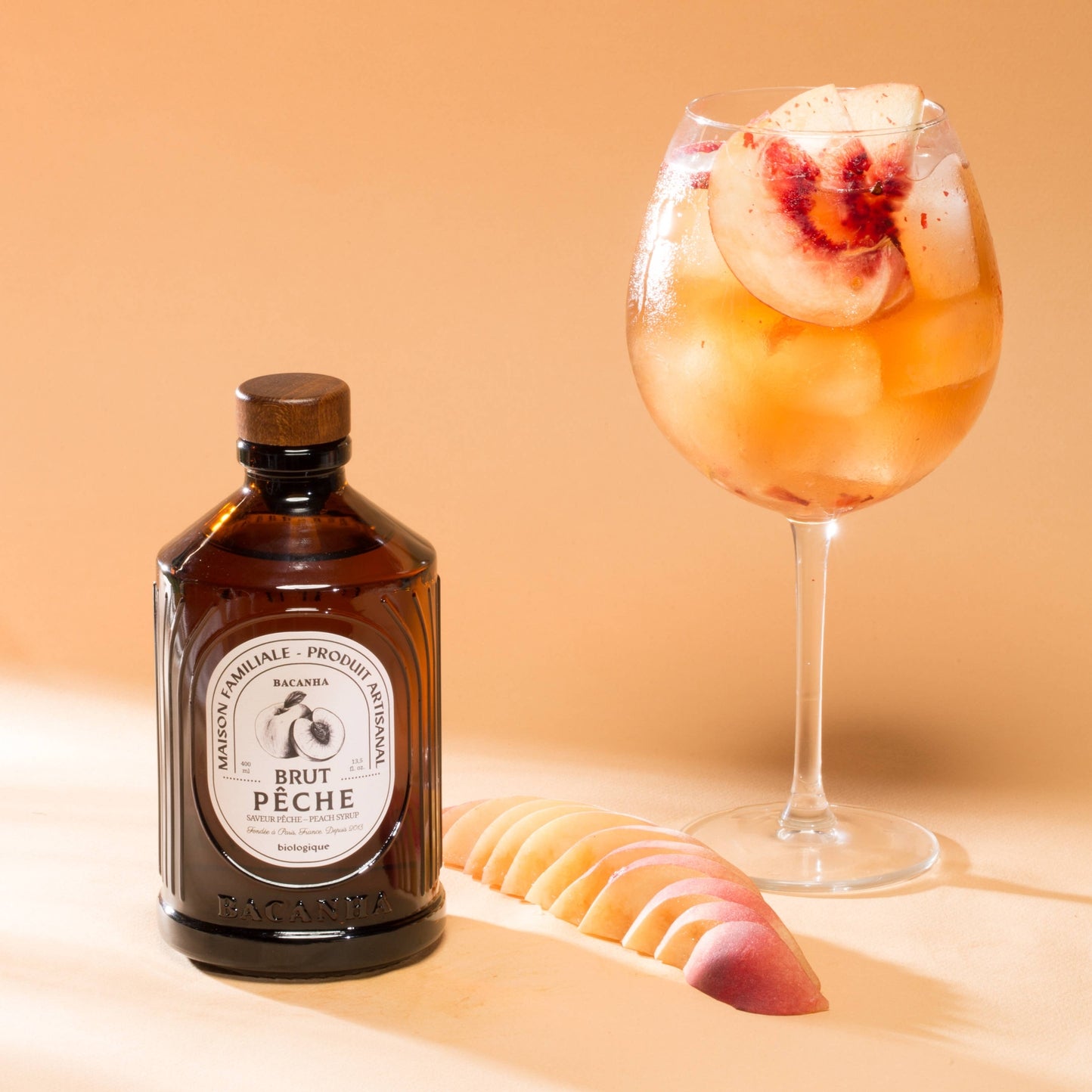 Raw & Organic Peach Syrup
