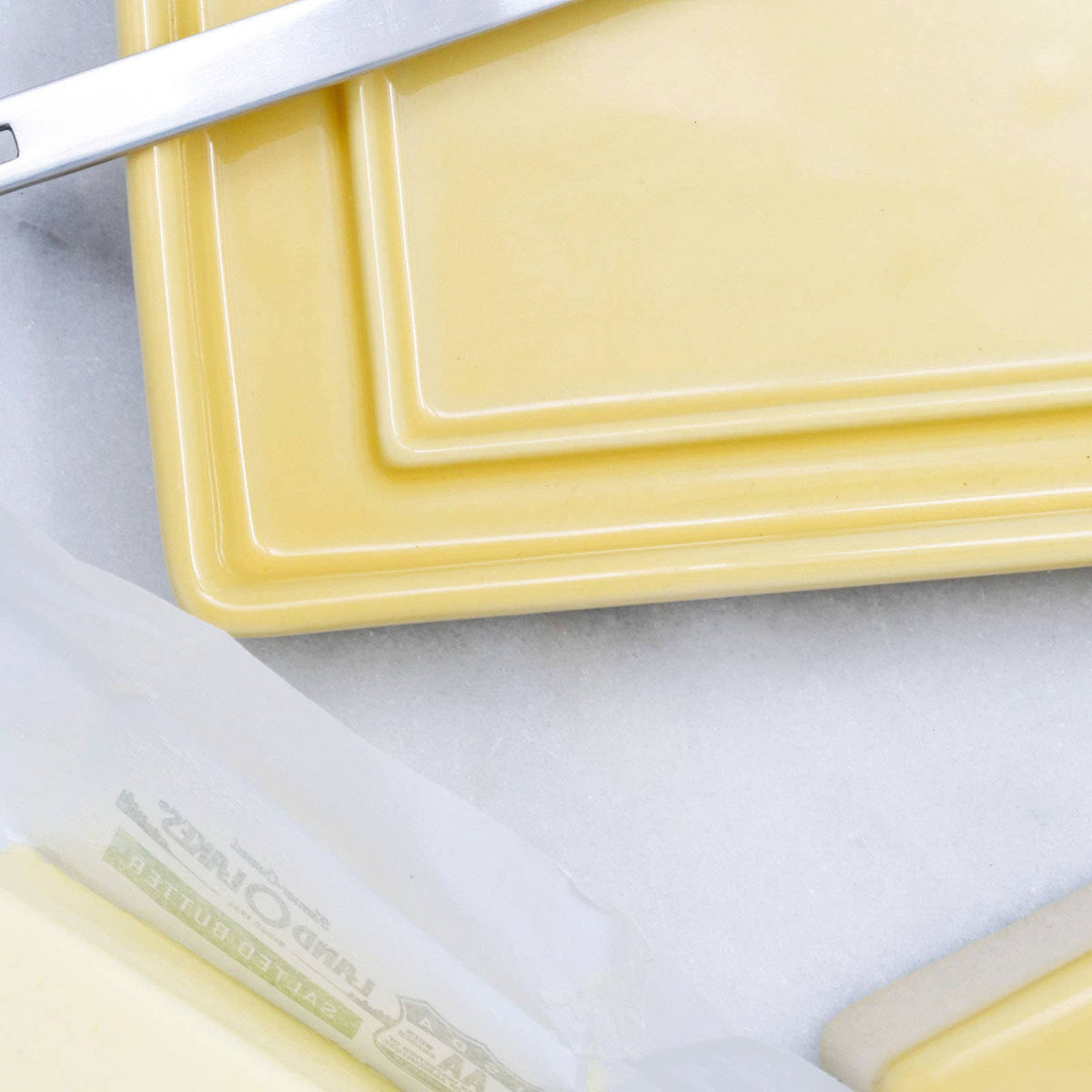 Butter Dish with Knife - Butter