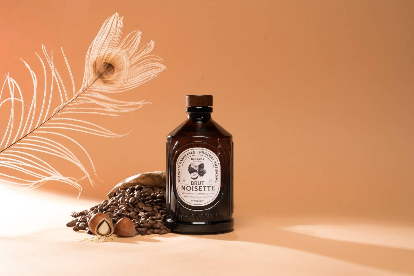 Bacanha Organic Hazelnut Syrup