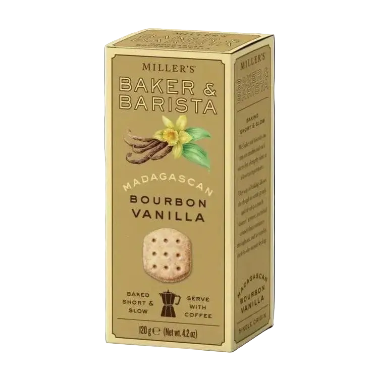 Madagascan Bourbon Vanilla Shortbread Cookies