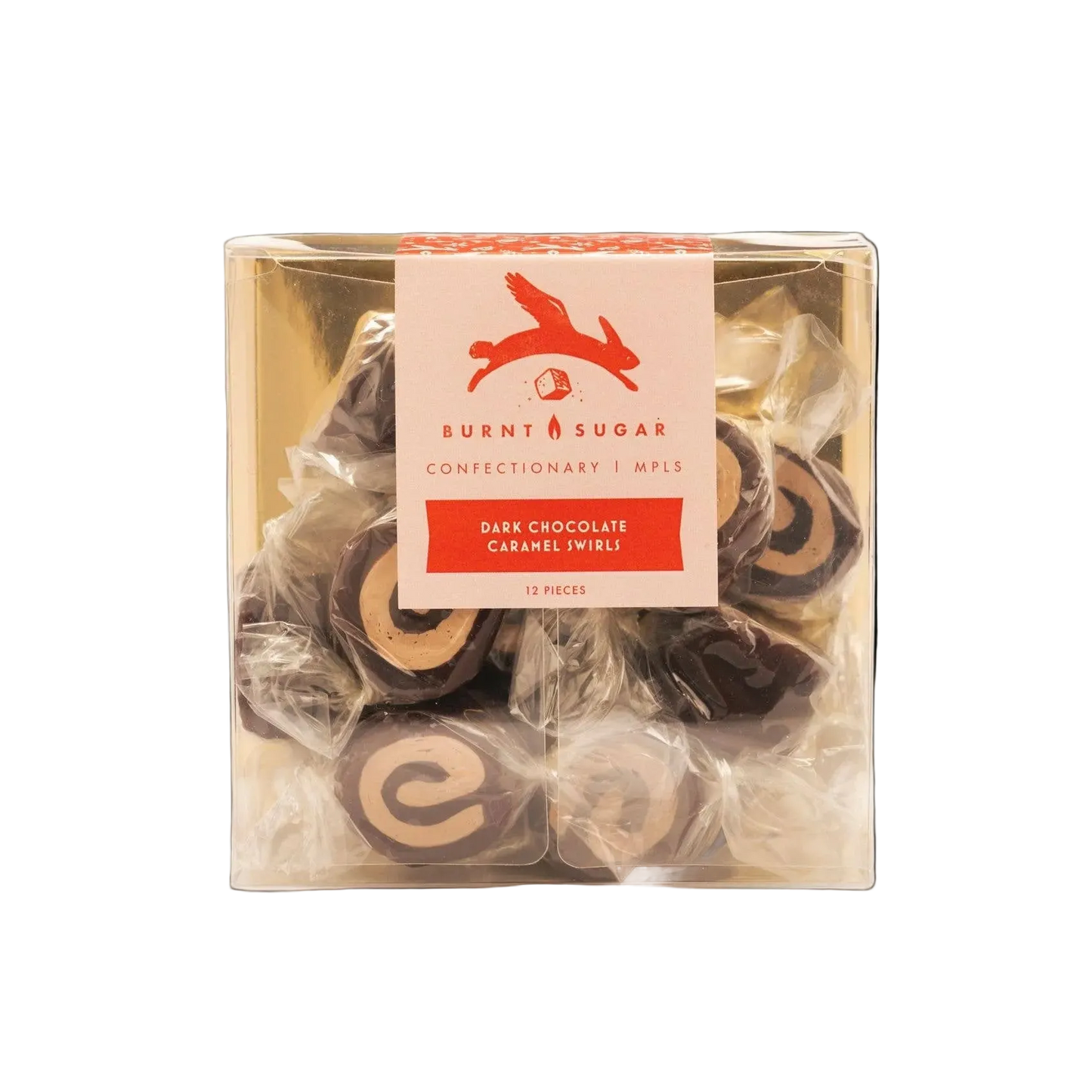 Dark Chocolate Caramel Swirls