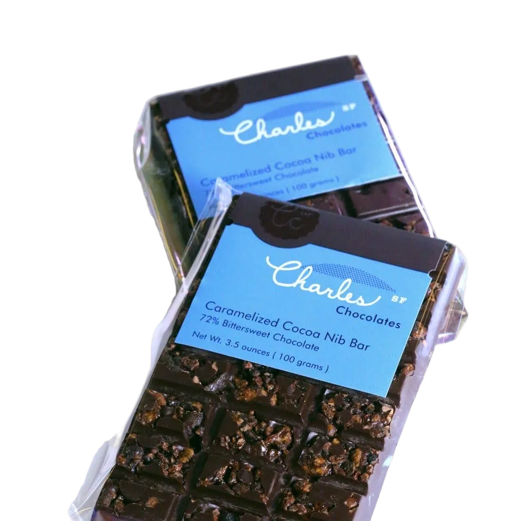 Caramelized Cocoa Nib Bar, 3.5 oz