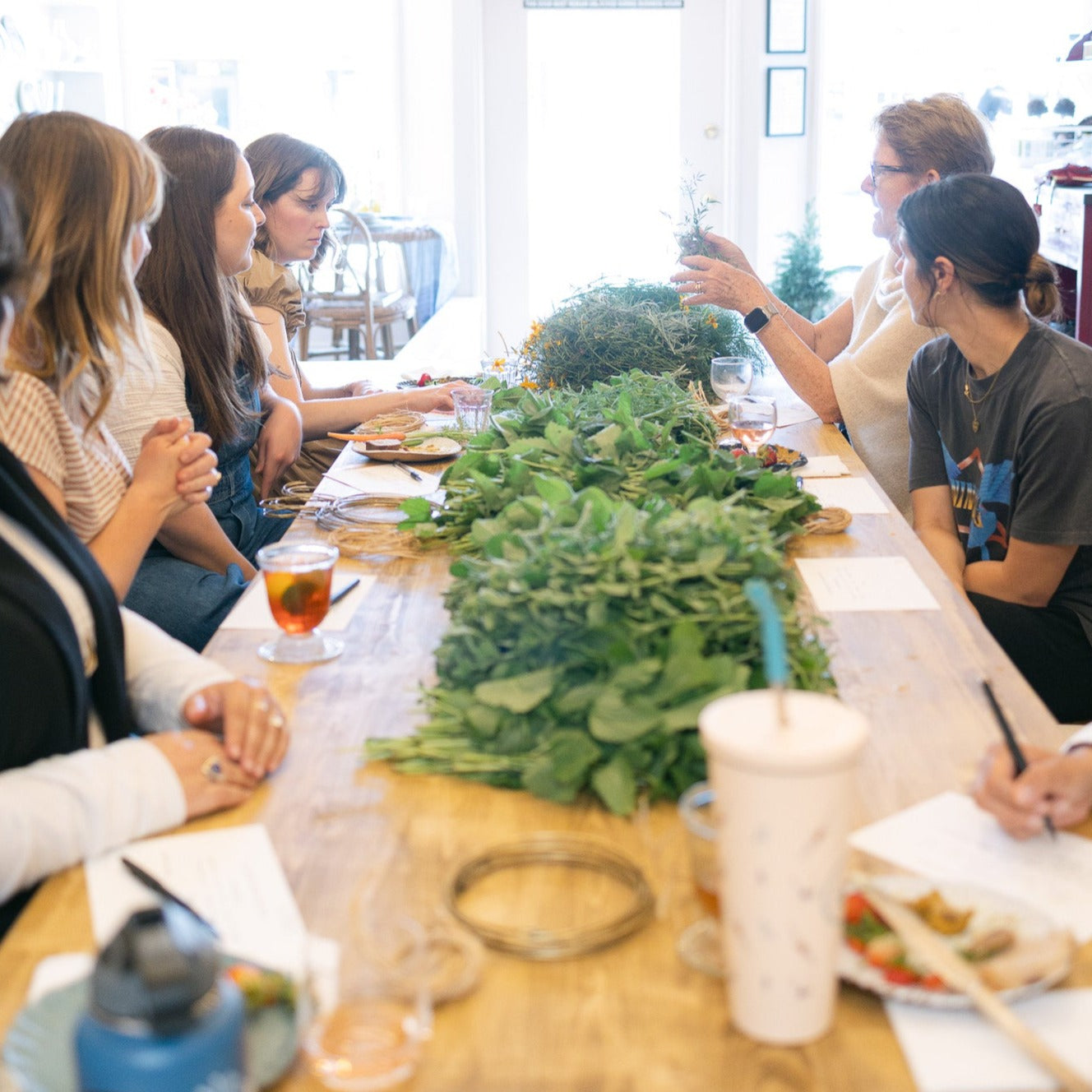 Thanksgiving Culinary Herb Wreath Workshop - Saturday, November 15th