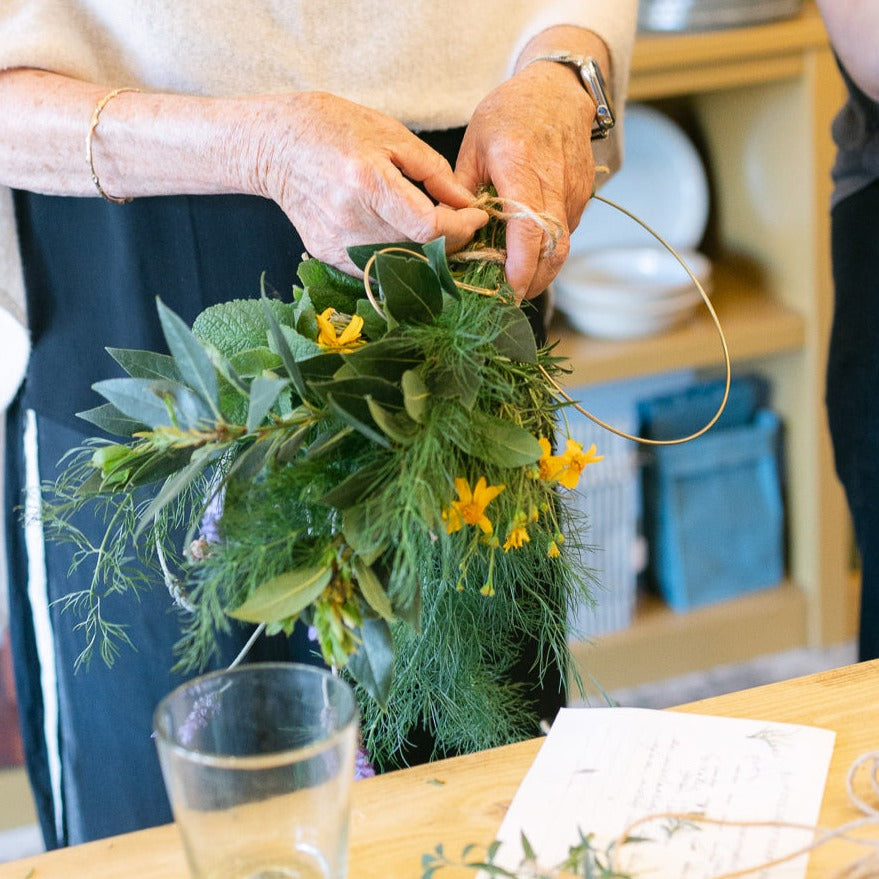 Thanksgiving Culinary Herb Wreath Workshop - Saturday, November 15th