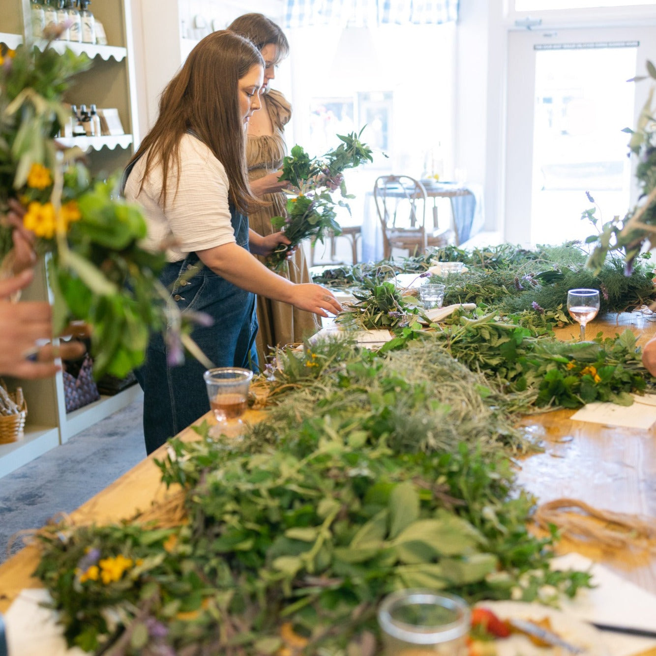 Thanksgiving Culinary Herb Wreath Workshop - Saturday, November 15th