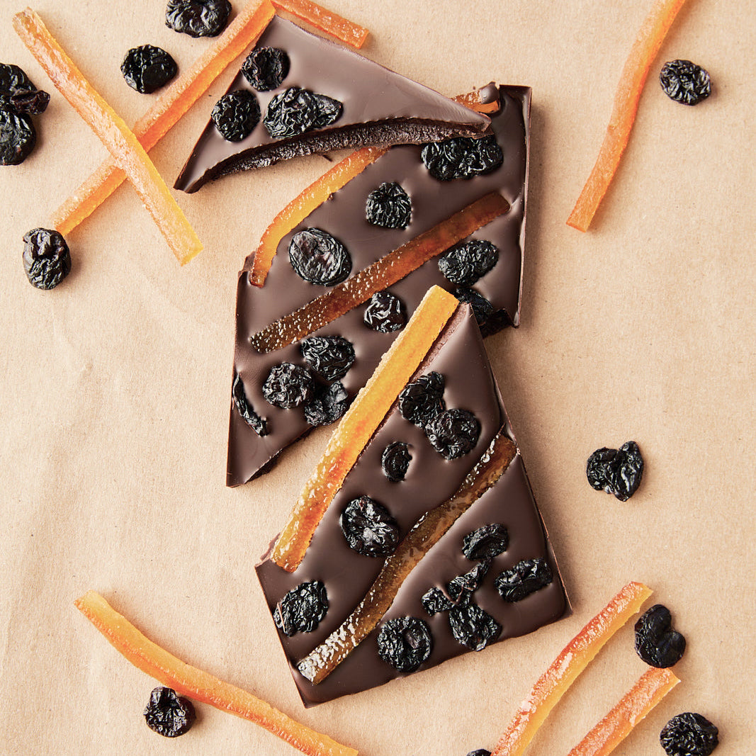 Orange Confit and Cherries
