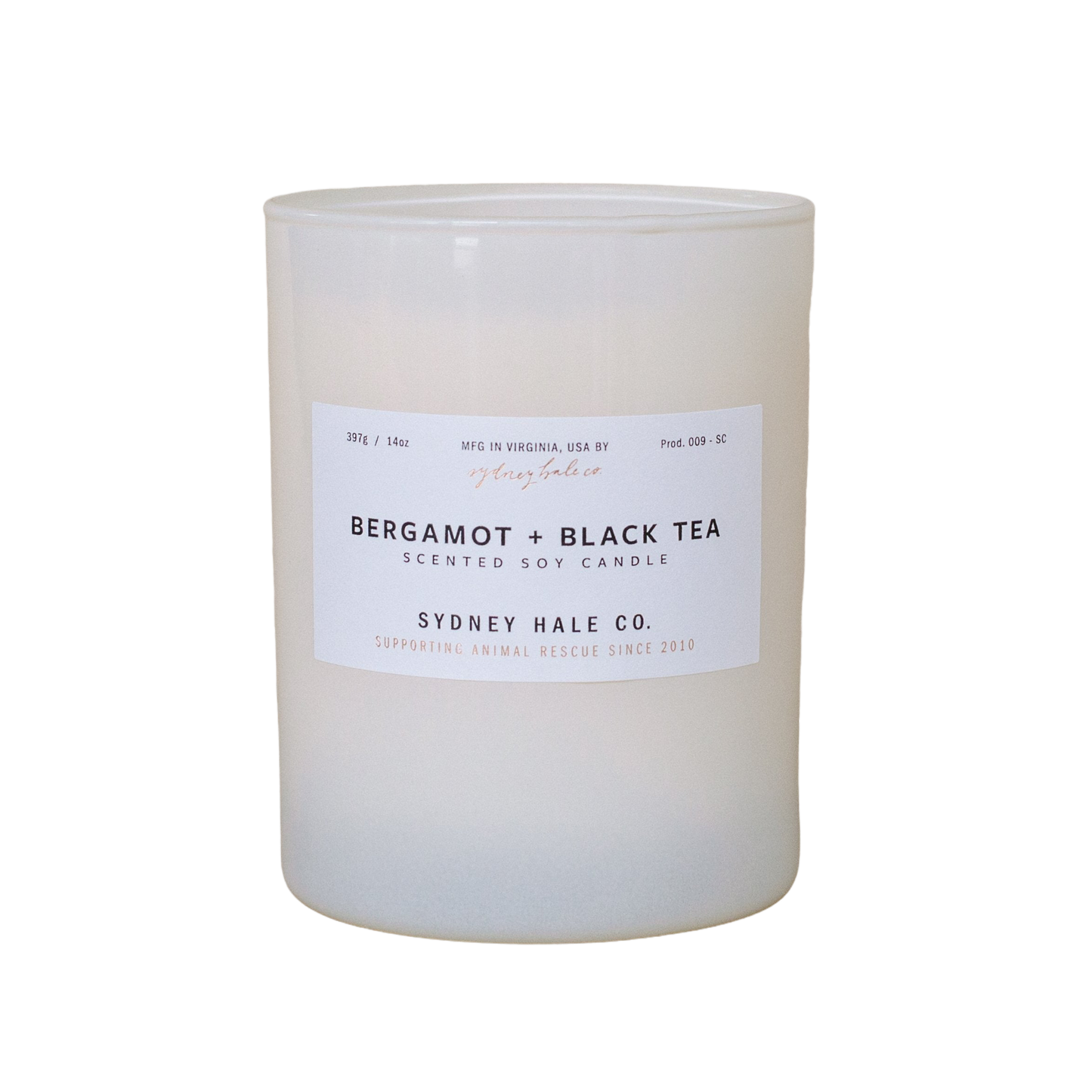 Bergamot & Black Tea Candle