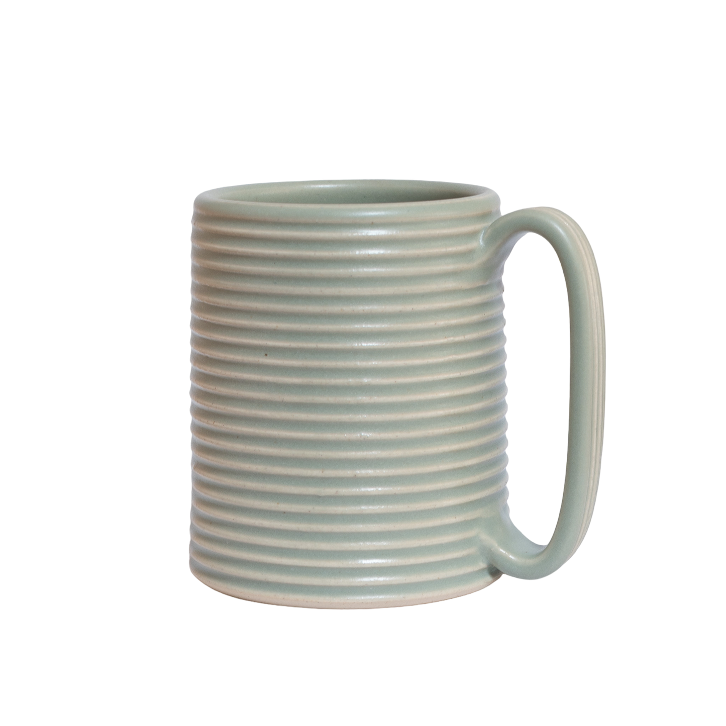 Tellefsen Atelier Ribbed Mug - Seafoam