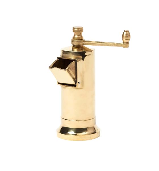 Cast Brass Pepper Grinder