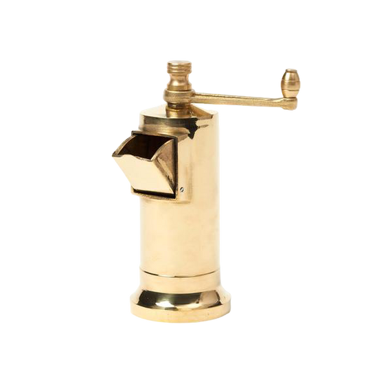 Cast Brass Pepper Grinder