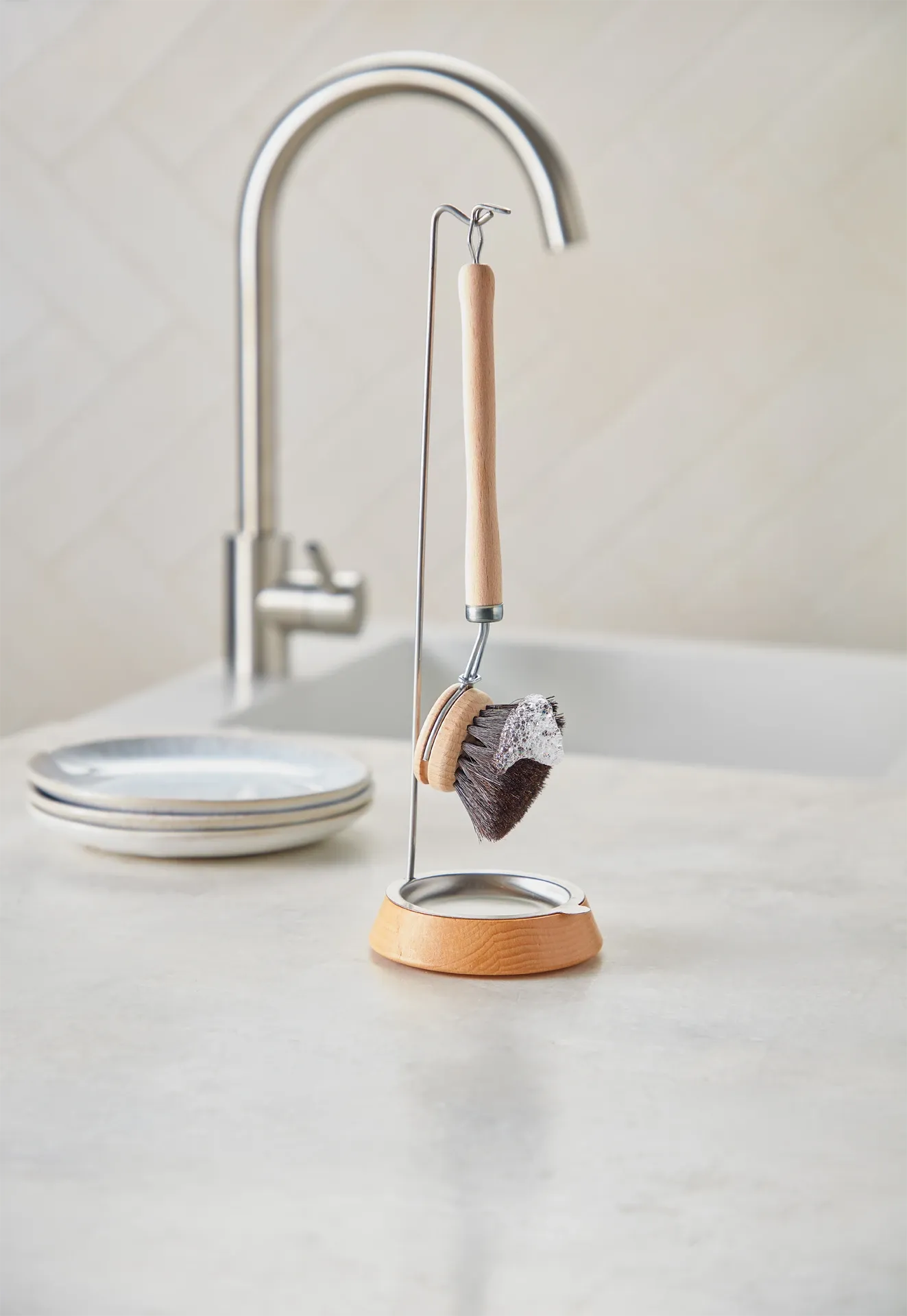 Dish Brush Stand