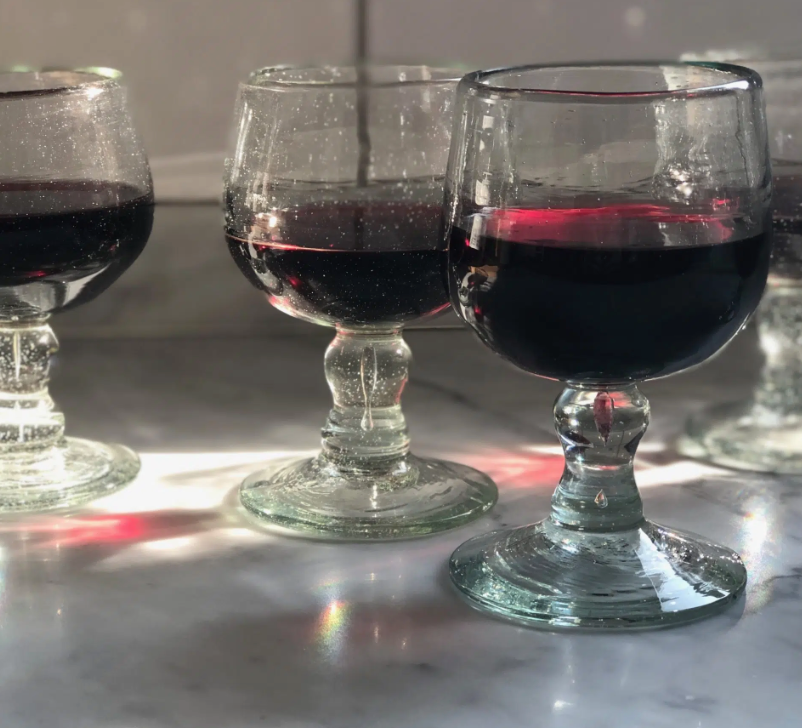 Red Wine Glass Transparent