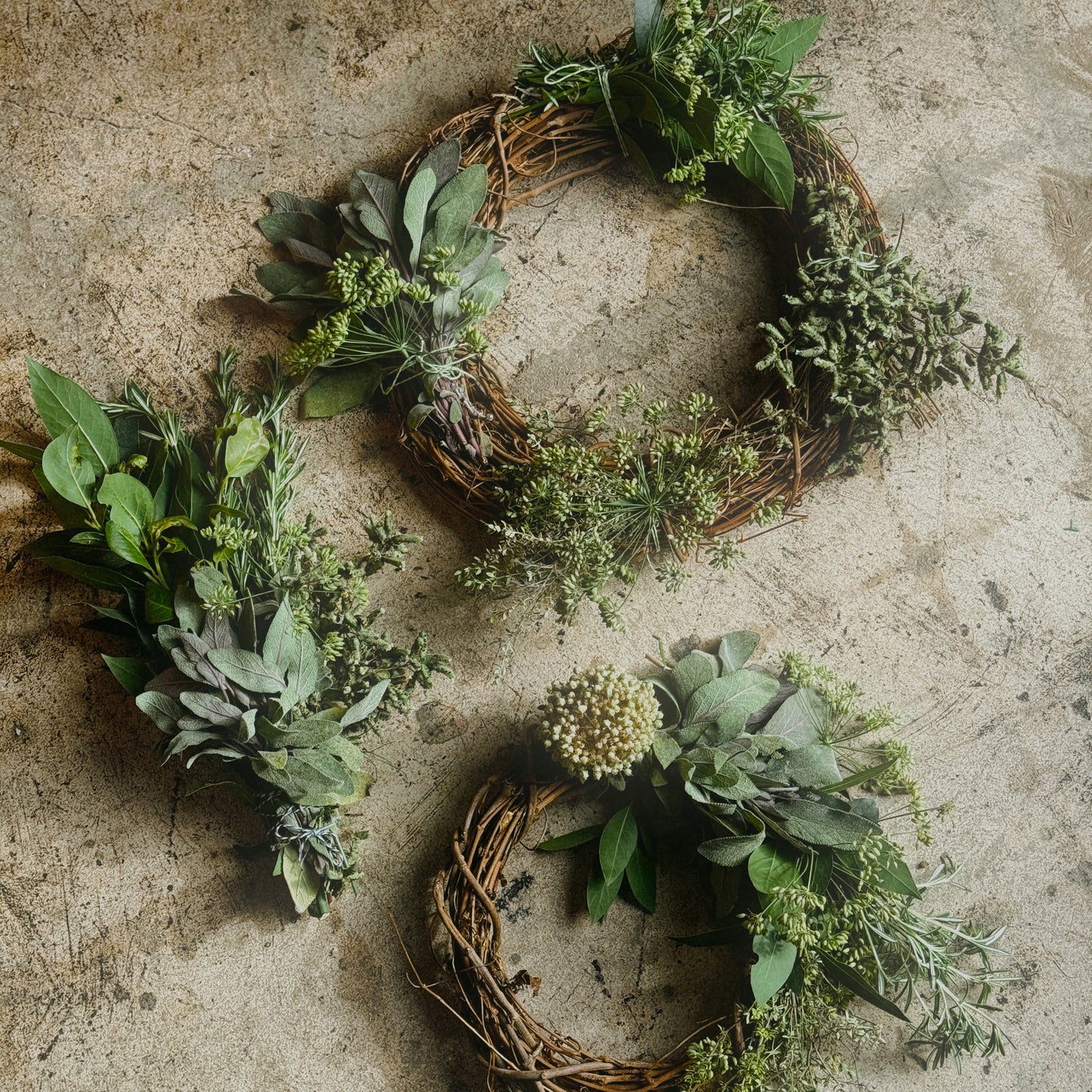 Thanksgiving Culinary Herb Wreath Workshop - Saturday, November 15th
