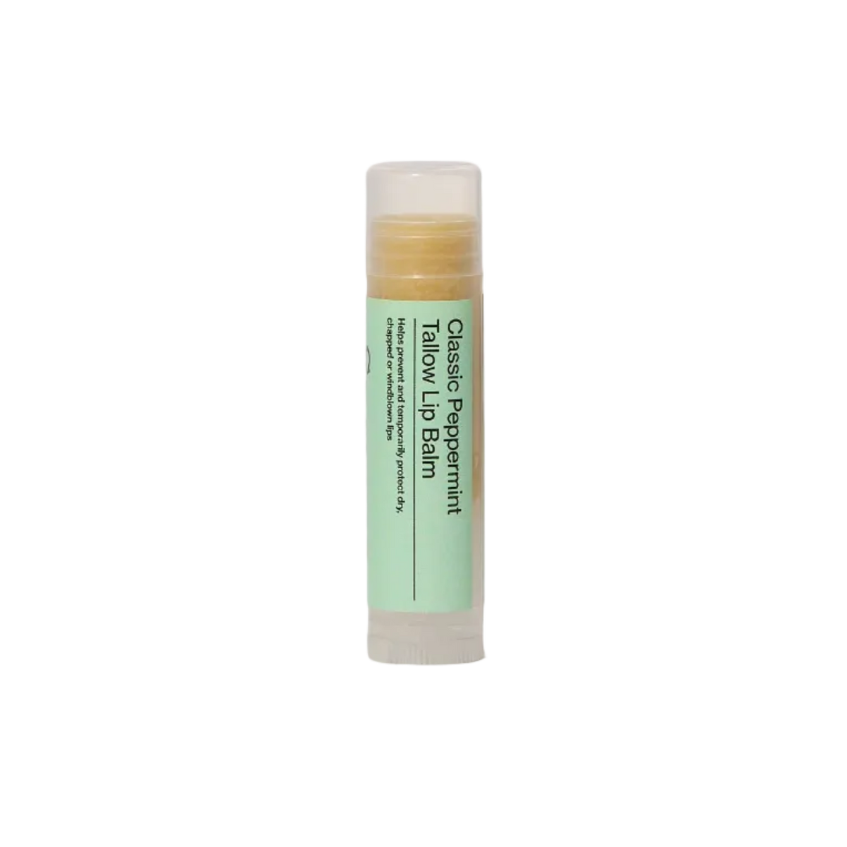 Classic Peppermint – Cooling Tallow Lip Balm