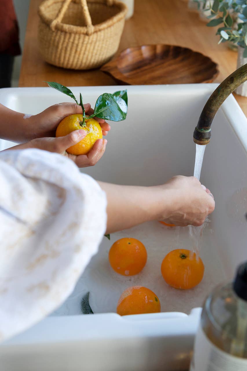 Natural Fruit and Vege Wash Mandarin - 16 oz.