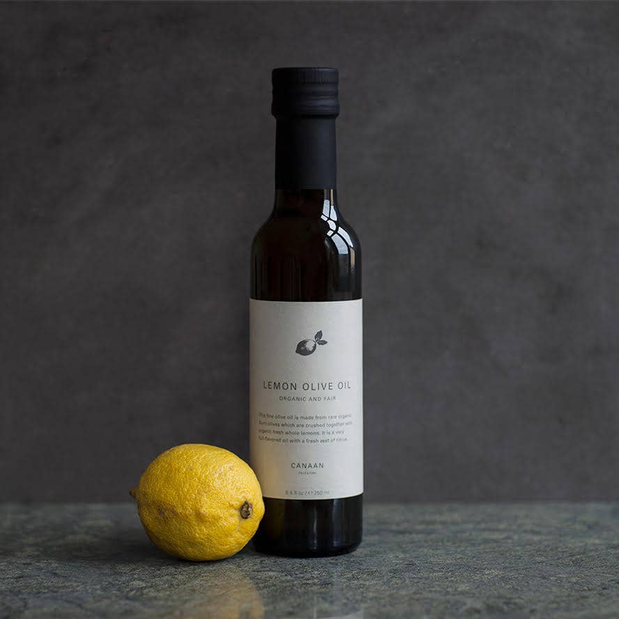 Canaan Palestine Organic Lemon Olive Oil