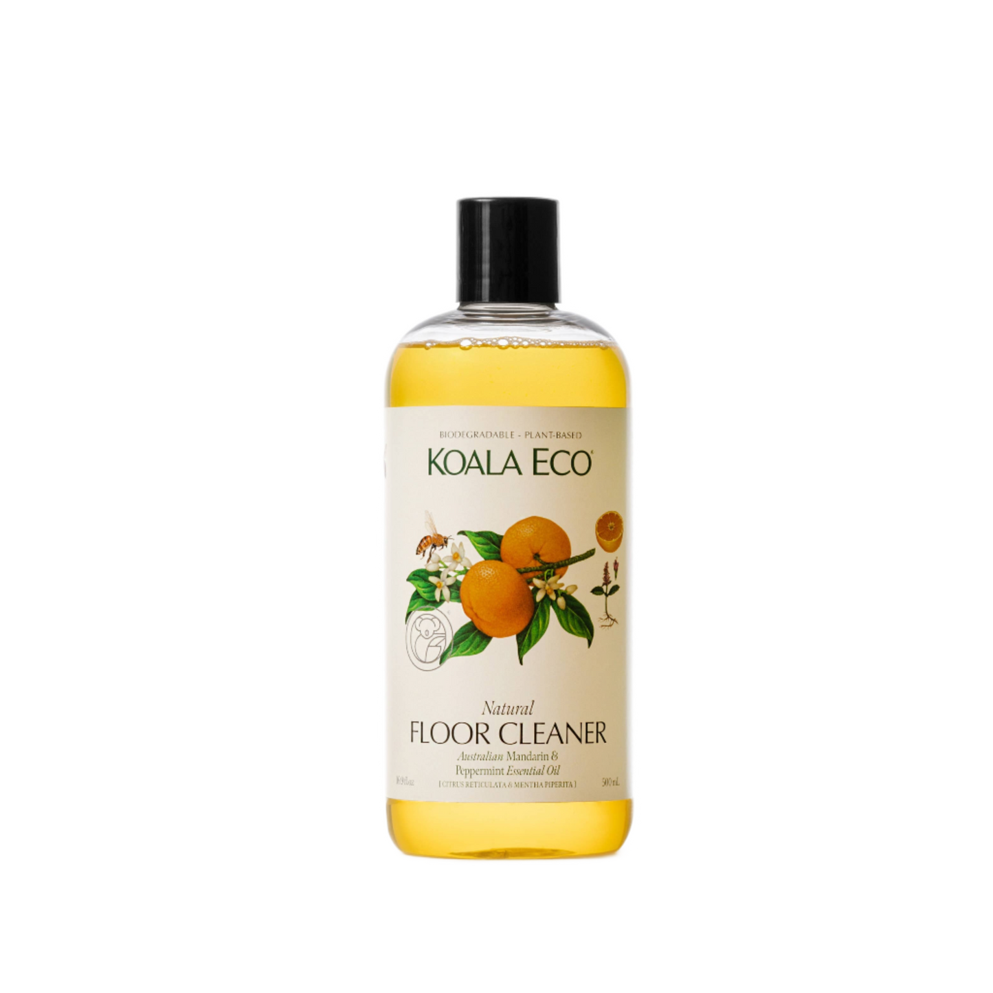 Natural Floor Cleaner Mandarin & Peppermint - 16 oz.