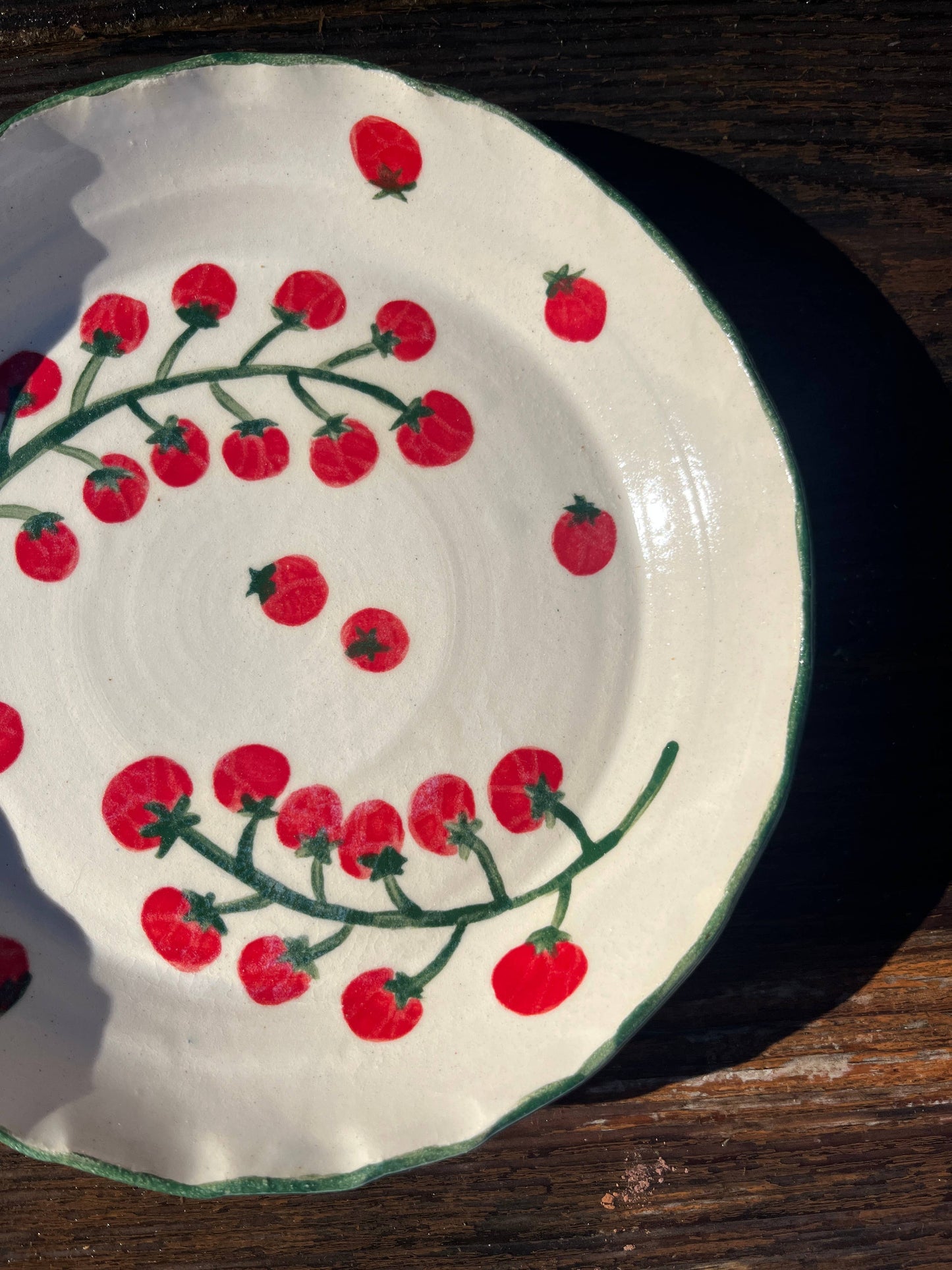 Cherry Tomatoes Lunch/Salad Plate