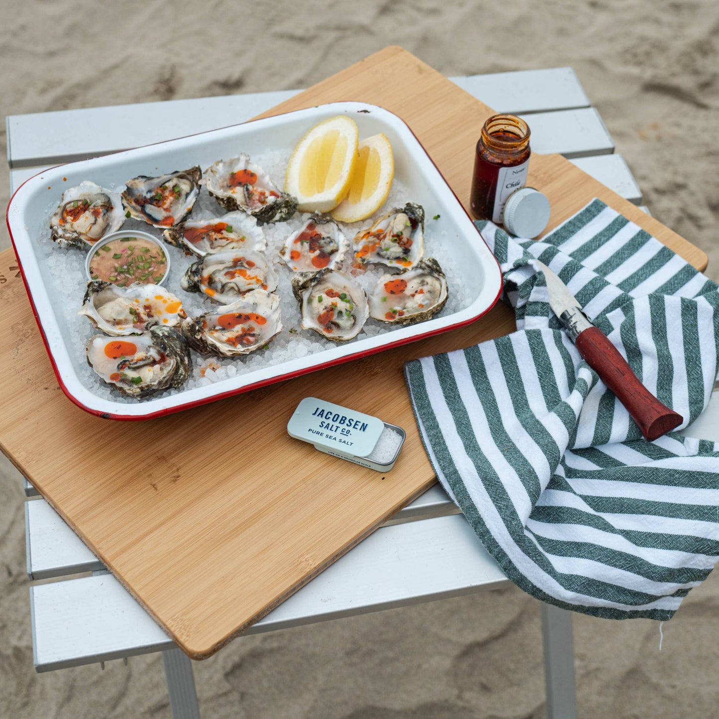 Kosher Sea Salt Slide Tin