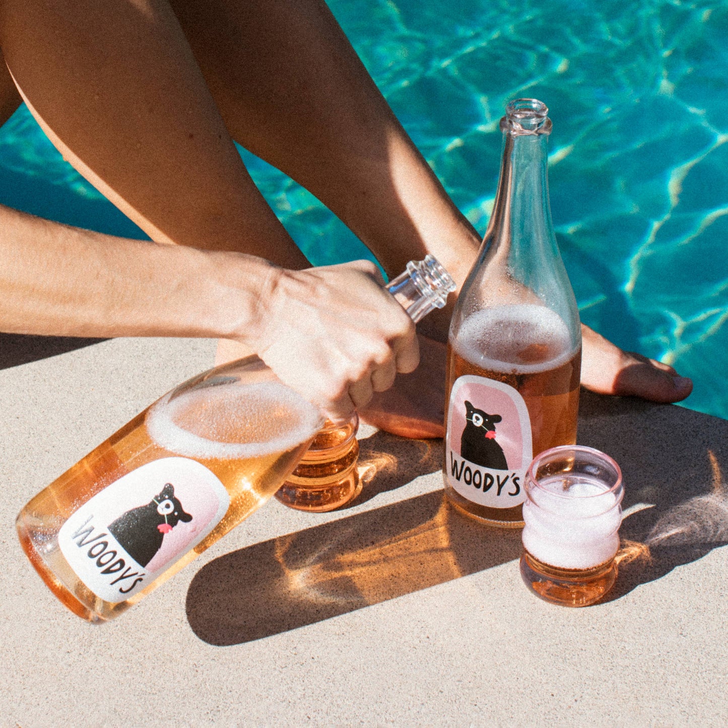 Woody's Non-Alcoholic Sparkling Rosé