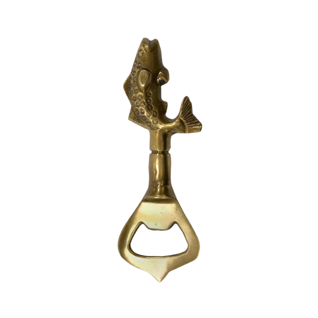 Brass Fish Bottle Opener