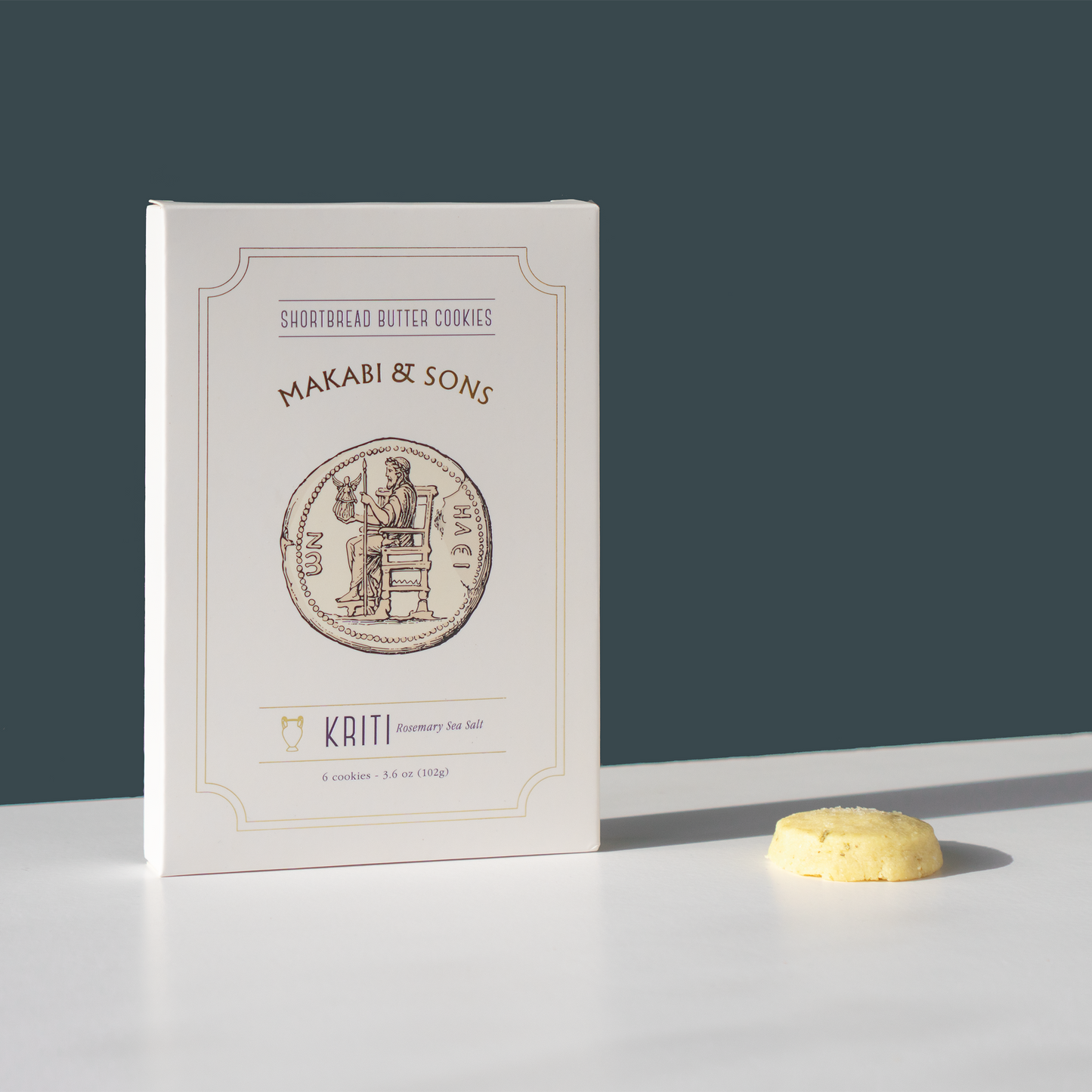 Rosemary Sea Salt Cookies - Kriti
