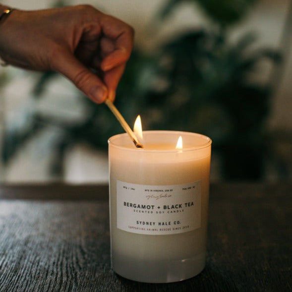 Bergamot & Black Tea Candle