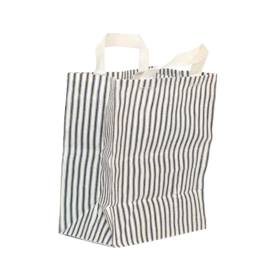 Waxed Cotton Canvas Small Market Bag