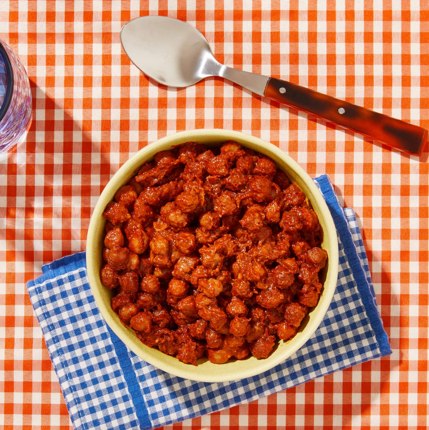 Harissa Lemon Chickpeas