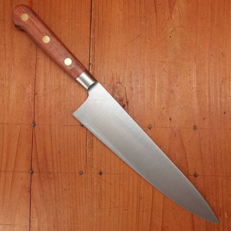 K Sabatier x Bernal Cutlery Nouvel Ideal 8.75" Chef Bolsterless Carbon Palissander