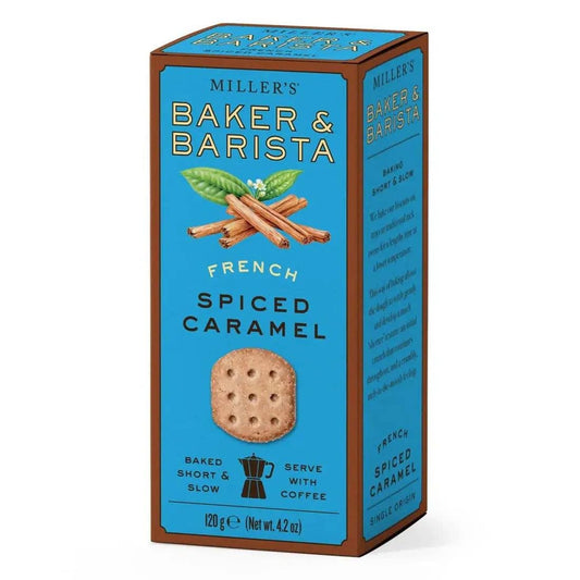 French Spiced Caramel Shortbread Cookies