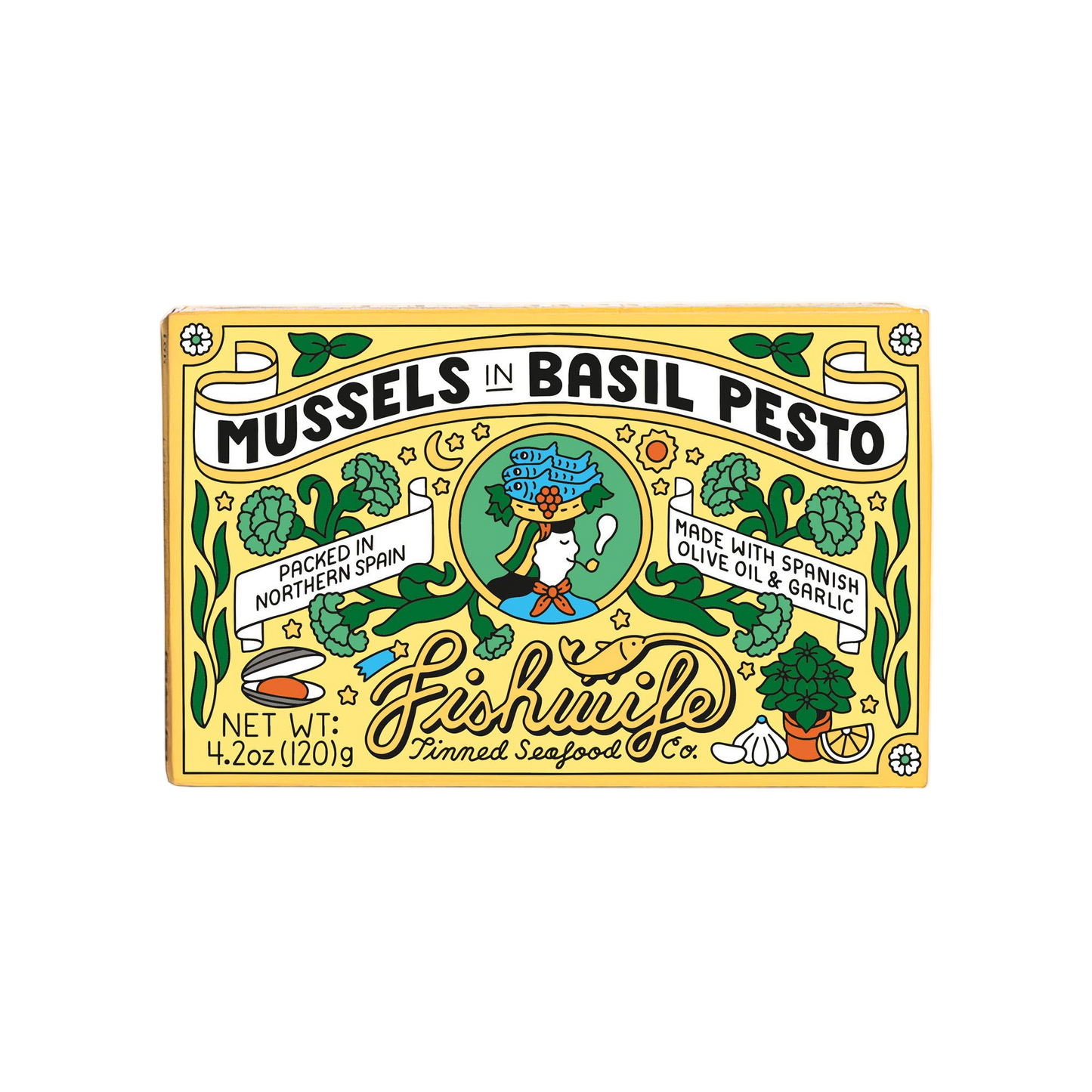 Mussels in Basil Pesto