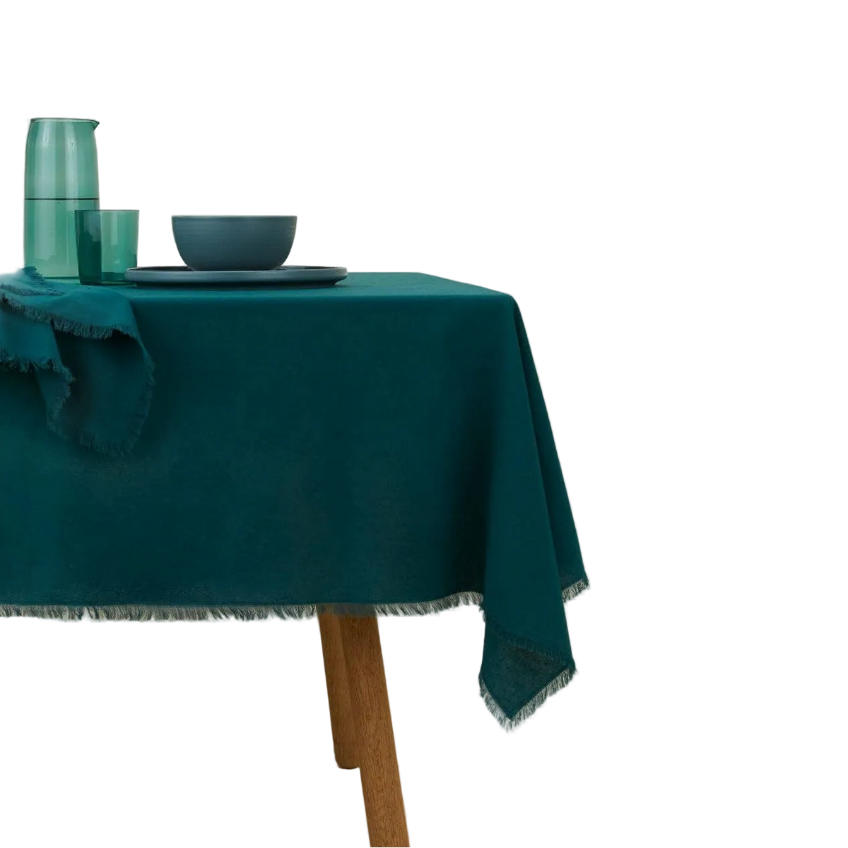 Peacock Cotton Table Cloth