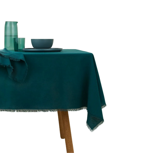 Peacock Cotton Table Cloth