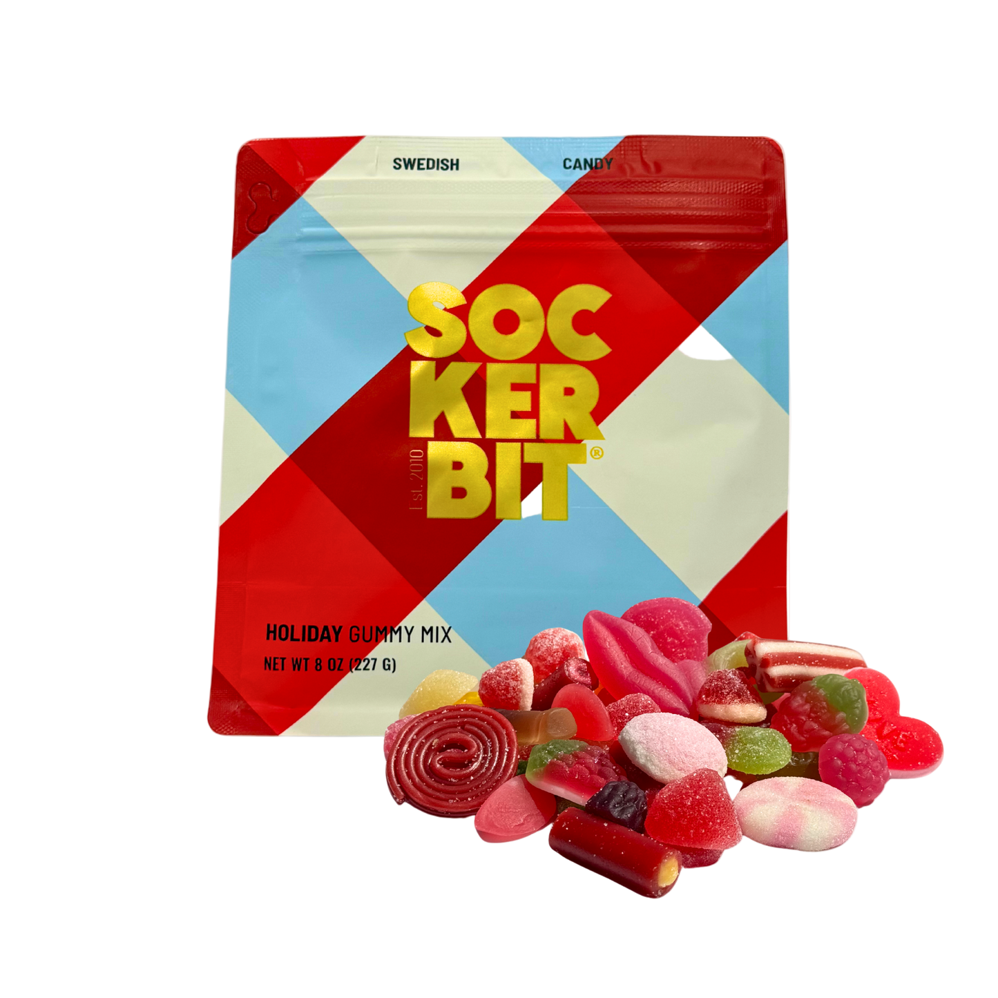 Holiday Mix Swedish Candy Bag