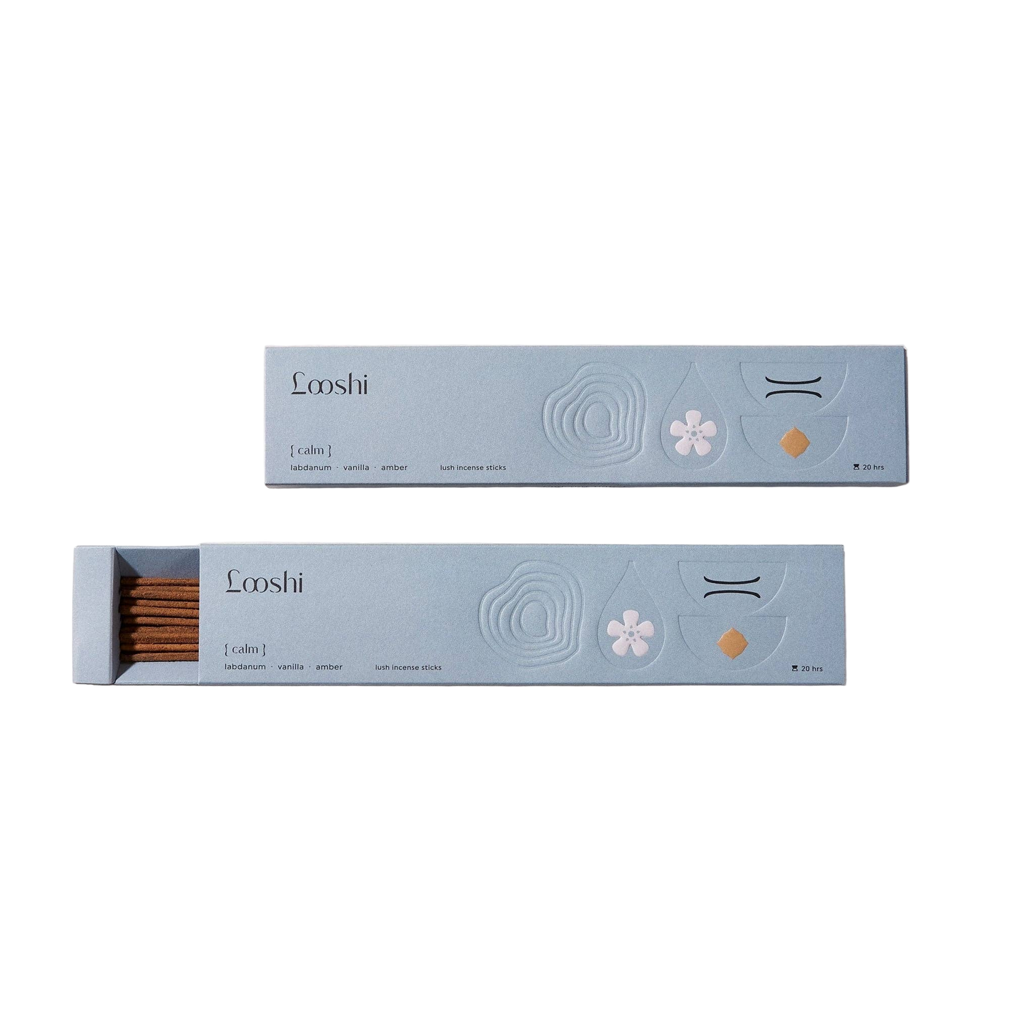 Natural Incense Sticks - Labdanum, Vanilla Bean, Amber