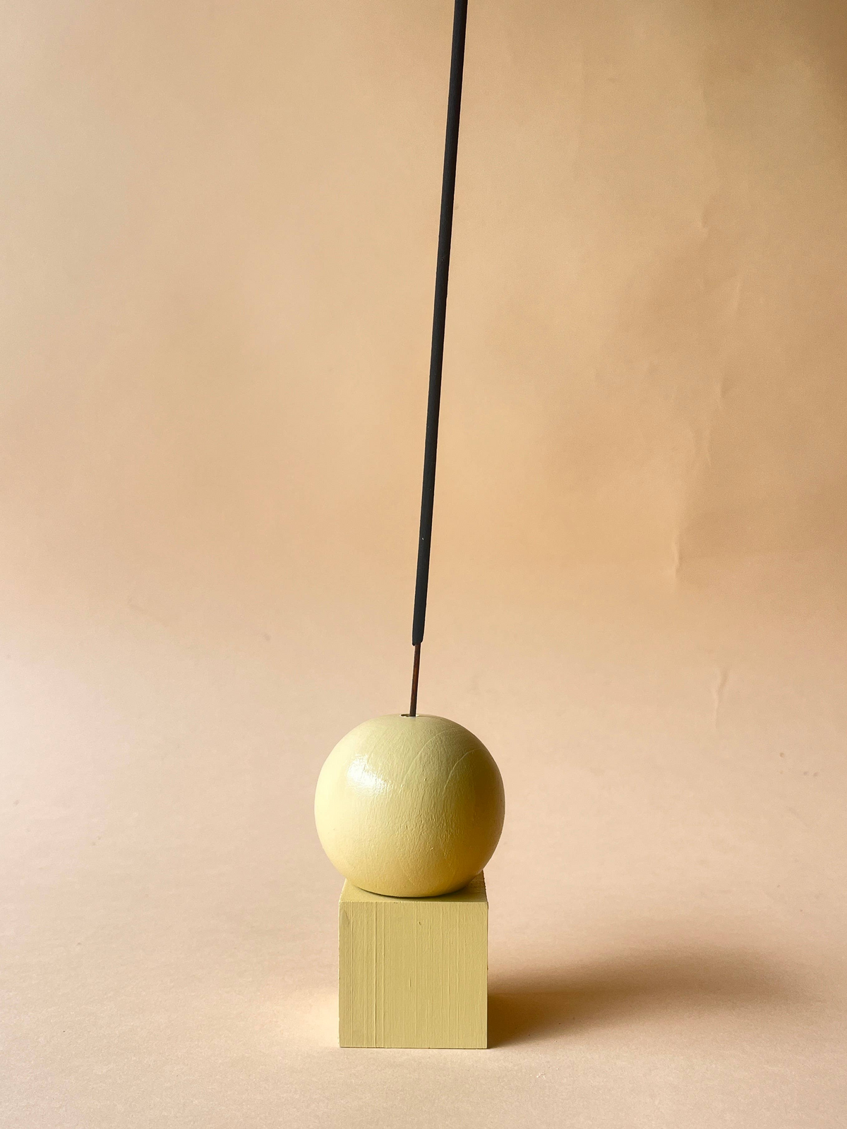 Wooden Incense Holder - Butter