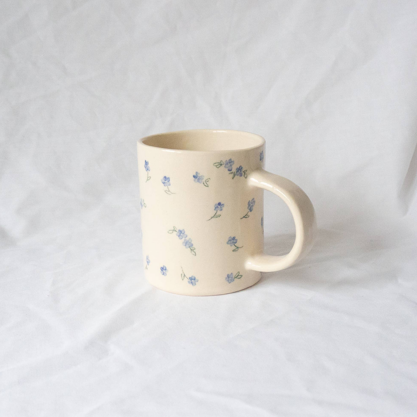 Wild Flowers Mug: Blue