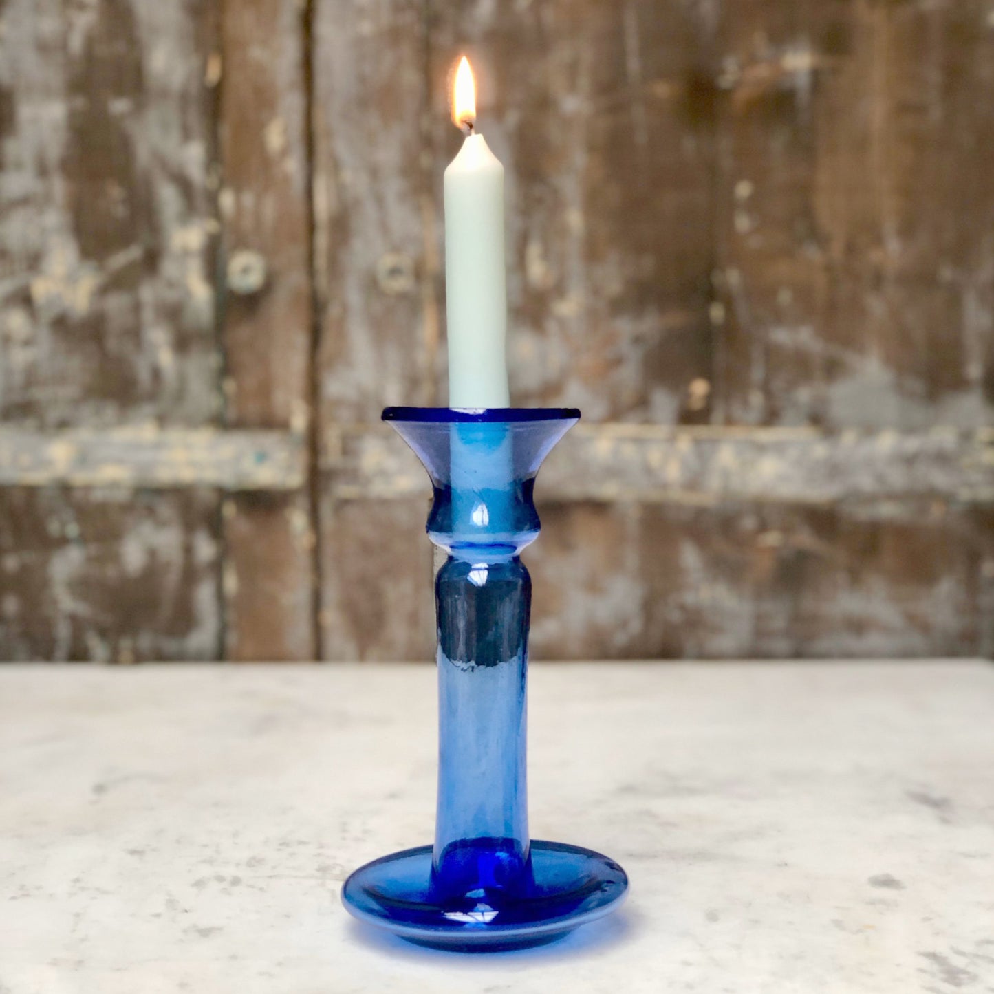 La Soufflerie Porta Candele - Blue