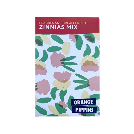Peaches and Cream Cresto! Zinnias Mix