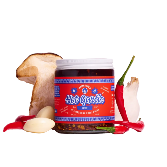 Hot Garlic Chili Crisp — Spicy (6oz) All Natural