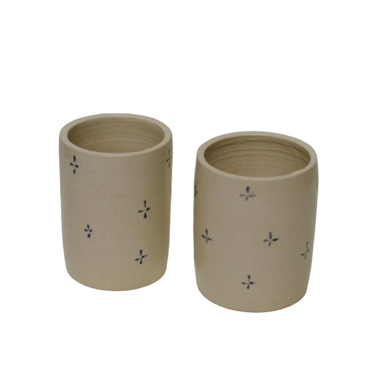 Ceramic Blue Star Cup