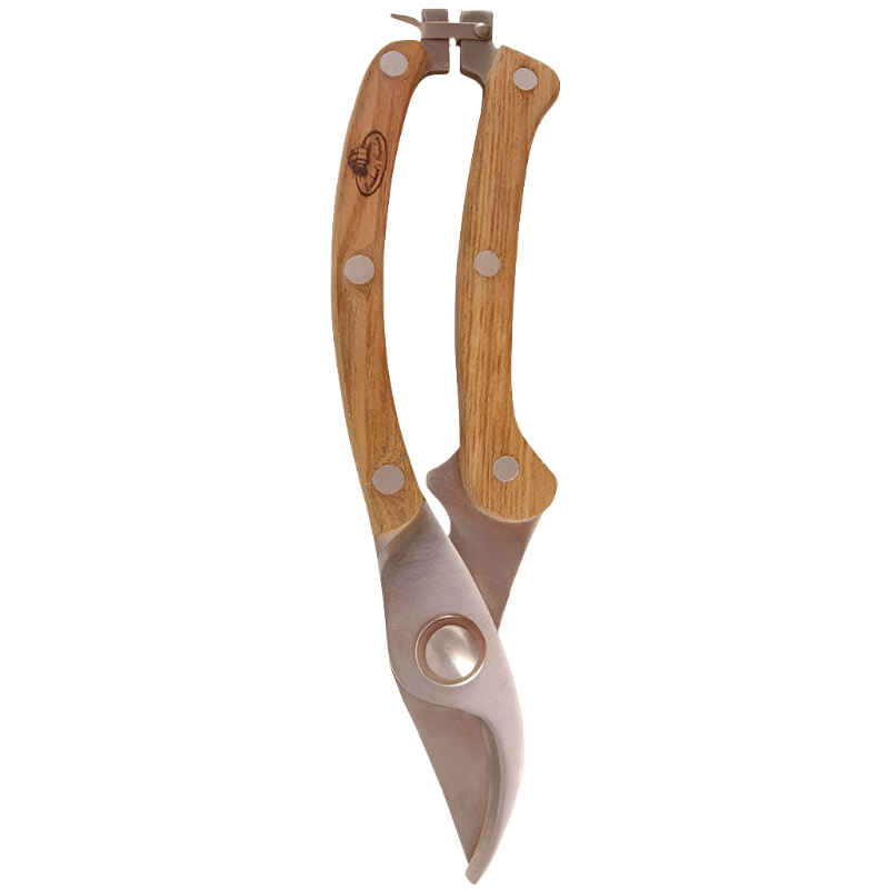 Stainless + Wood Garden Pruner