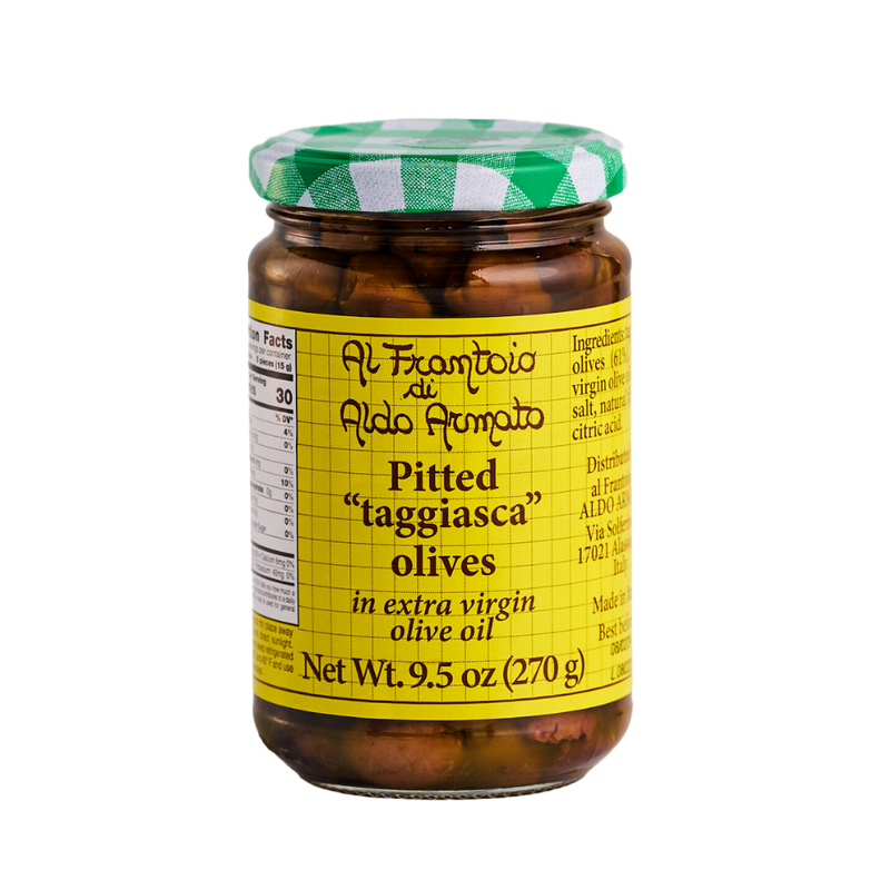 Olives Pitted in Olive Oil