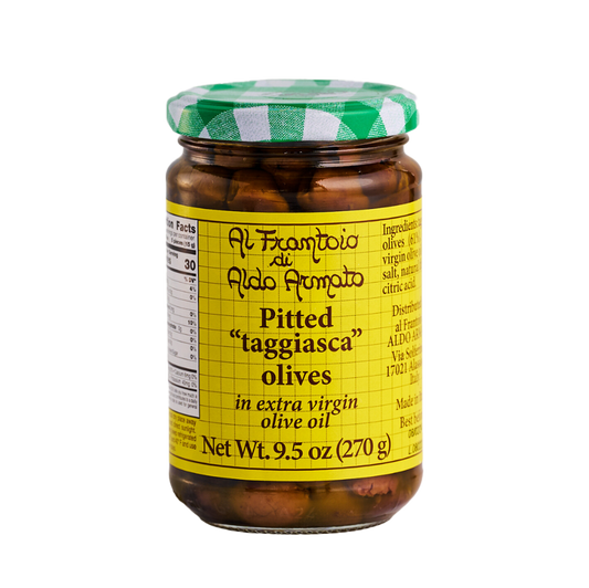 Olives Pitted in Olive Oil