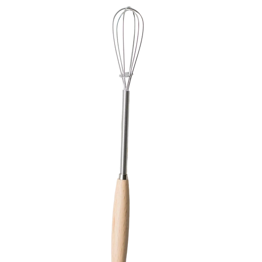 Mini Whisk with Wood Handle