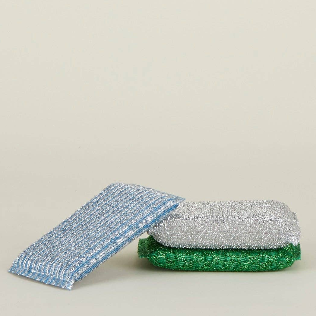 Lurex Sponges - Set of 3
